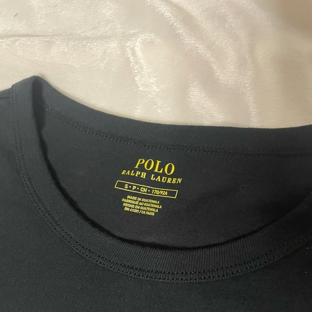 Polo Ralph Lauren Men's Black Long Sleeve Tee
